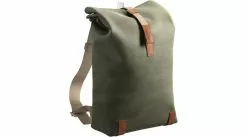 Brooks Pickwick Canvas 12L Sac à Dos -SACOCHES VÉLO Soldes BAG Bk3PWCS PICKWICK CANVAS 12L SAGE GREEN HONEY 01 il
