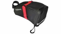 Lezyne Aero Caddy Sacoche De Selle Noir/rouge