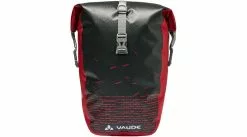 VAUDE Aqua Back Print Single Sacoche Arrière Noir/rouge
